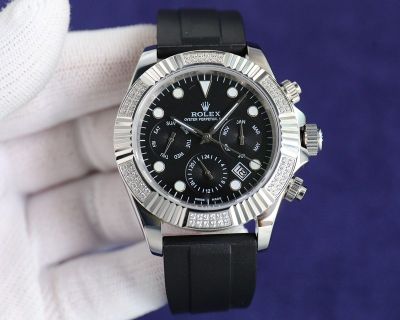 ROLEX Daytona 40*15.5MM 9100 Movement 904L Steel Watch